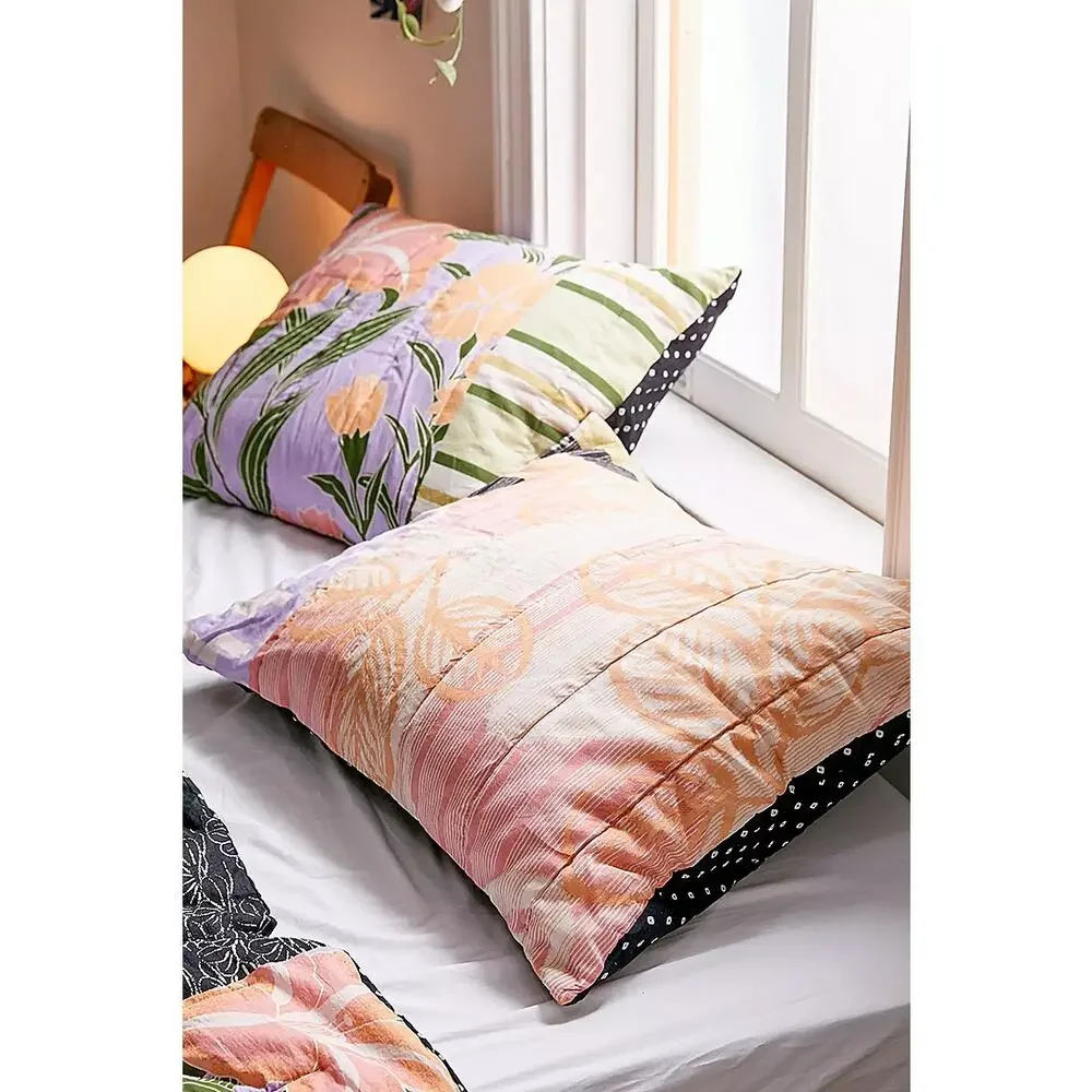 Urban Outfitters - Delta Puffy Pillow Sham Set (2) - New